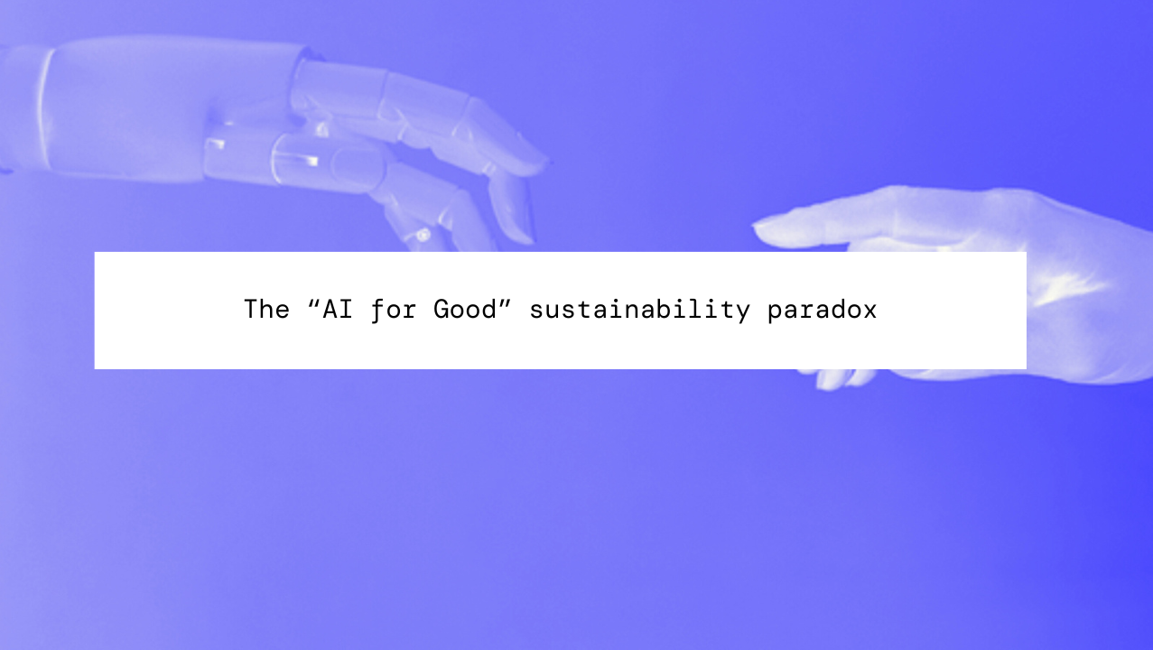 AI for good